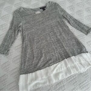 A Pea In The Pod Linen Tunic Top